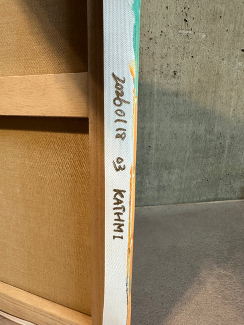 F10 - Canvas painting 26011803_MintOrange